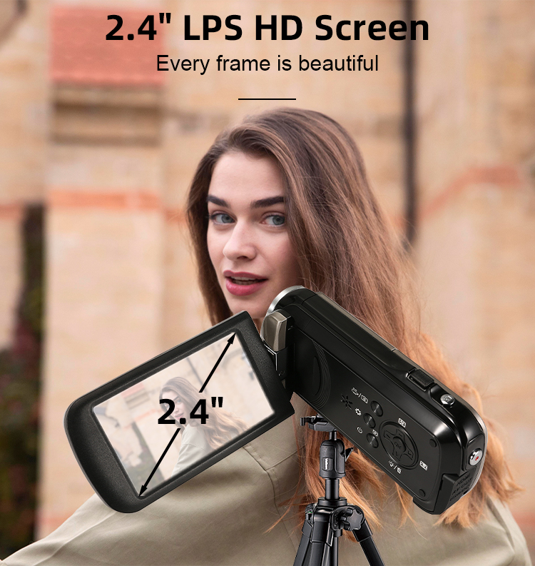 8K 70MP Professional Video Camera with 18X Zoom Anti-Shake WiFi Ideal for Vloggers Photographers and Beginners As Christmas Gift
