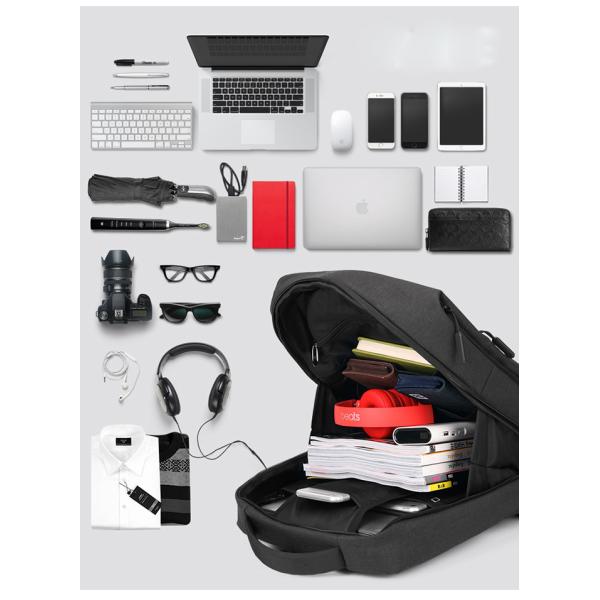 15.6 Inch Slim Business Laptop Backpack With USB Charging Port