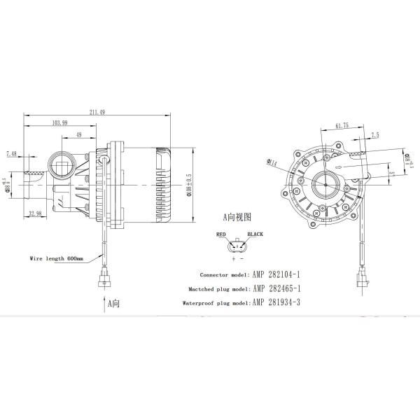 насос хладоагента 8000L h электрический для школьного автобуса тележки автомобиля