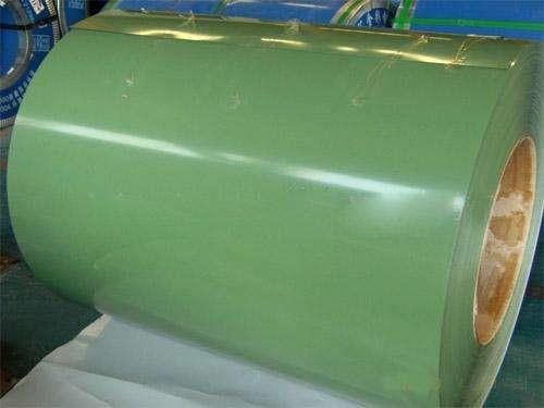 Colour Coated Galvalume Steel Sheet Lotus Green Color Commercial Sheet Metal Coil