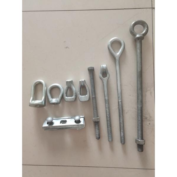 6 Thread Dead Ending C1045 ASTM F2329 Oval Eye Bolt