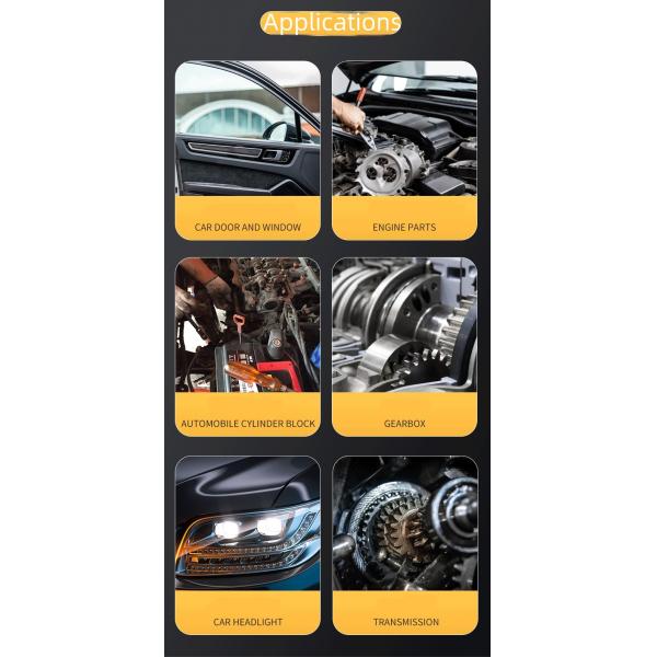 Automobile Engines And Auto Parts  RTV High Temperature Resistant Silicone Adhesive