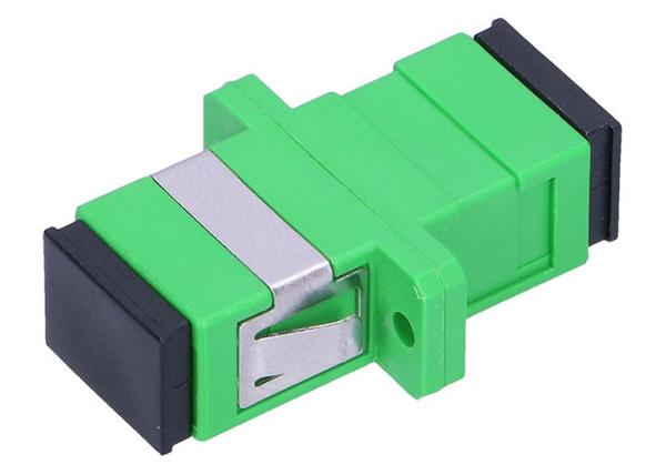 Reduced Flange APC UPC Simplex Fiber Cable Coupler FTTX SC Fiber Adapter