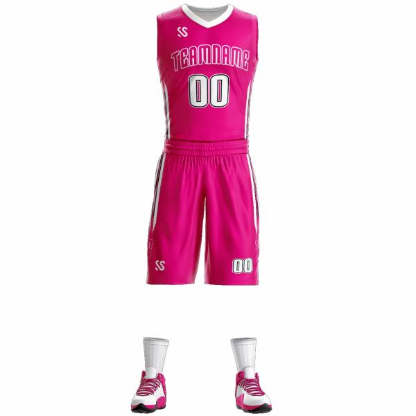 Navy Blue Custom Basketball Uniforms Multiple Standard Size For Training Wearing