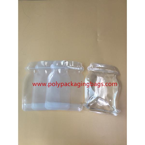 Ясная пластиковая питьевая вода стоит вверх мешок с печатанием Гравуре цветов Споут 1-10