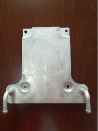 Aluminum Cooling Plate Aluminium Extruded Profiles For BEV Battery Pack Brazed And Blistered
