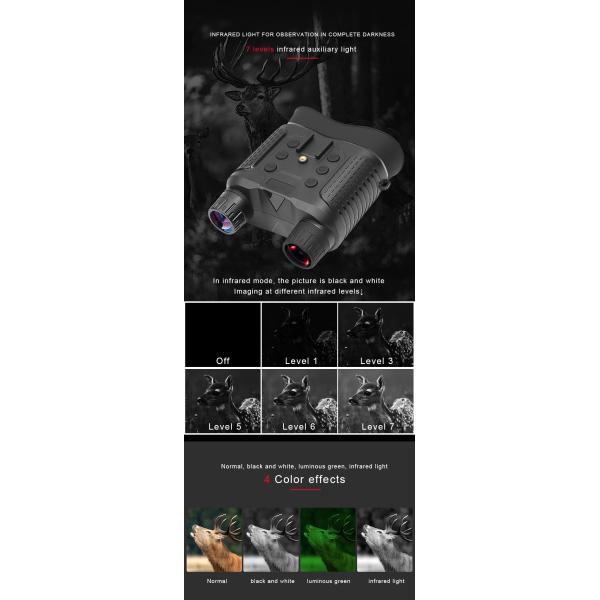 держатель шлема биноклей ночного видения 4K на взрослые 3