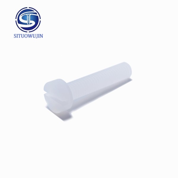 Slotted Head Resin Screw, Quick Disassembly Machine Fastening Screw
