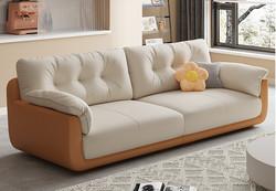 Nordico Feel of bread cloud shaped 1+2+3S Pomelohome Living Room Furniture Set Modern Couch tech cloth sofa sets