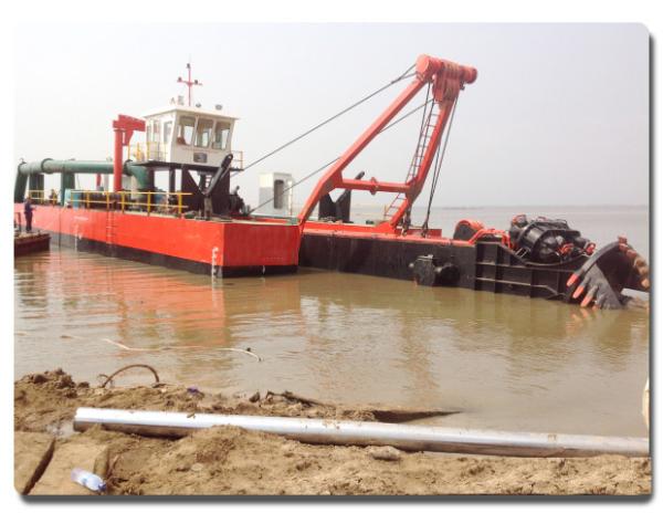 600mm Crown Type Cutter Head Dredger Equipment For River Sand Or Sludge Dredging