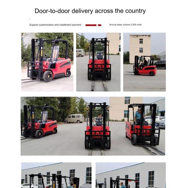Maximum 1500 Kg Electric Warehouse Forklift Safety Forklift For Heavy Duty Jobs