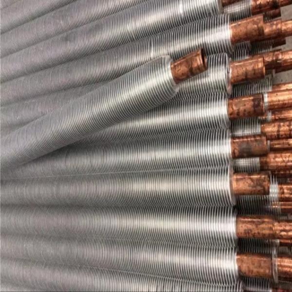 DELLOK  10 Fins Per Inch Stainless Steel Fin Tube With Daily Capacity Of 7000 Meters