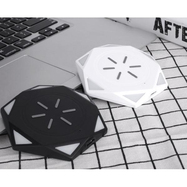 Customized Logo Electric Wireless Phone Charger For Samsung S8 / IPhone 8