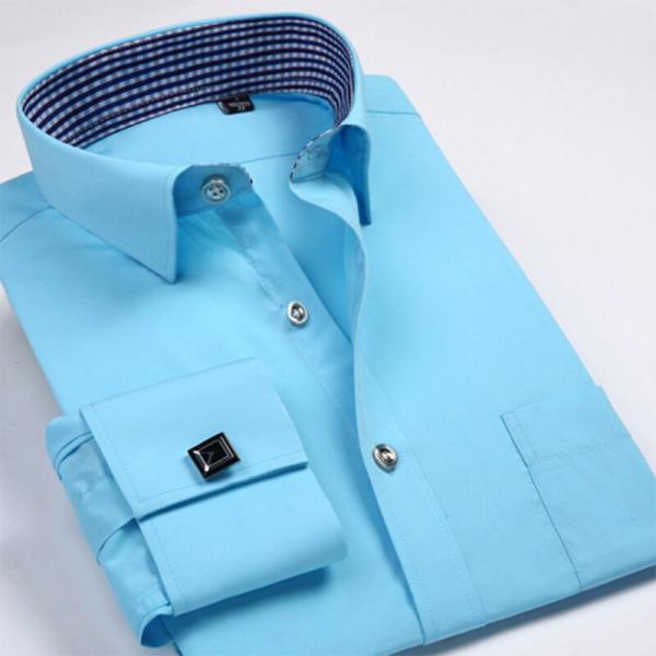 Machine Washable Custom Logo Shirts Personalized Business Shirts Long Sleeve Pattern