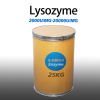 Fully Soluble In Water Egg Lysozyme Powder Like 20000U/MG Lysozyme In Egg