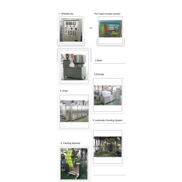 Baby Food Nutritional Powder Making Machine Breakfast Cereal Processing Plant