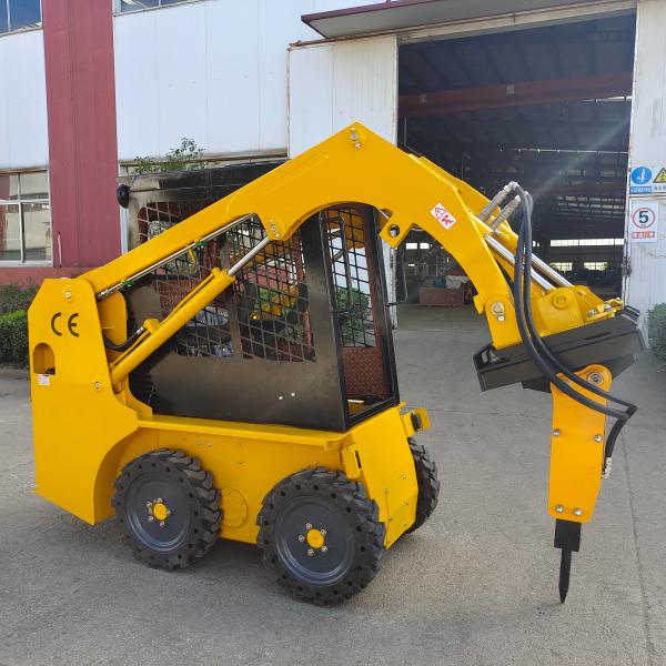 Factory Epa Euro 5 Engine Attachment diesel Skid Loaders 700kg 850kg 950kg 1050kg Mini Skid Steer Loader for Sale