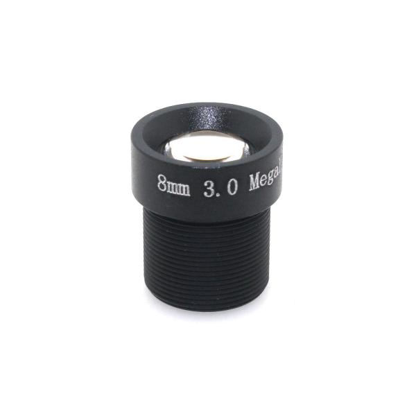 Fixed Iris M12 MTV IR HD 8mm 3MP CCTV Camera Lens