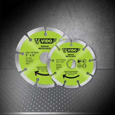 125x22.2mm Diamond Dry Grinding Cutting Disc, processo de alargamento da lâmina, mais por muito tempo trabalho life&Marble, corte do granito
