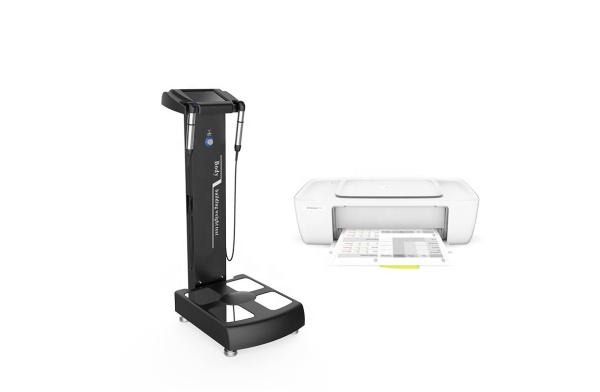 GS6.5C+ WiFi Body Composition Analyzer With Printer: Multi-frequency Bioelectrical Impedance Analysis