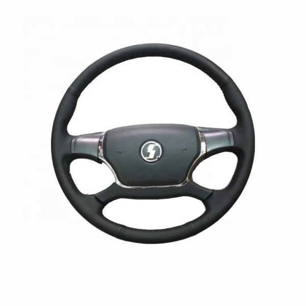 Shacman Heavy Truck Cabin Spare Parts Steering Wheel Assembly Standard Size