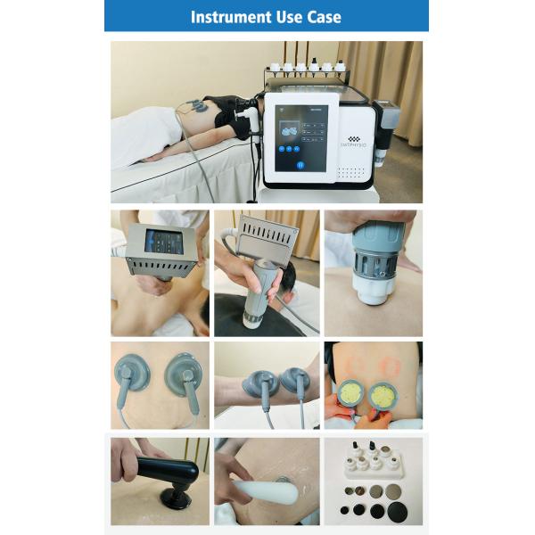 4 en 1 EMS máquina de onda de choque 448K máquina de terapia de vacío para dar forma al cuerpo