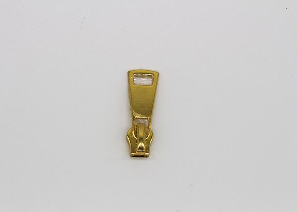 Clothing / Handbag / Hat Unique Zipper Pulls , Fix Brass Zipper Pulls Anti - Oxidant