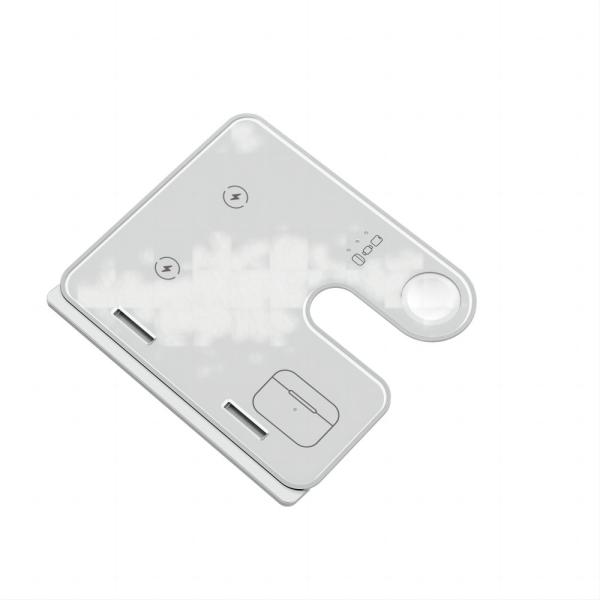 Pad de carregamento sem fio de liga de alumínio para iPhone Samsung Proteção contra sobrecarga 15W saída