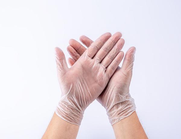 Disposable Transparent Plastic Food Grade Vinyl Food Gloves Household