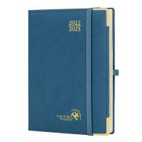 Programme hebdomadaire de planificateur scolaire de livre à couverture dure d'ODM d'OEM à 2 pages