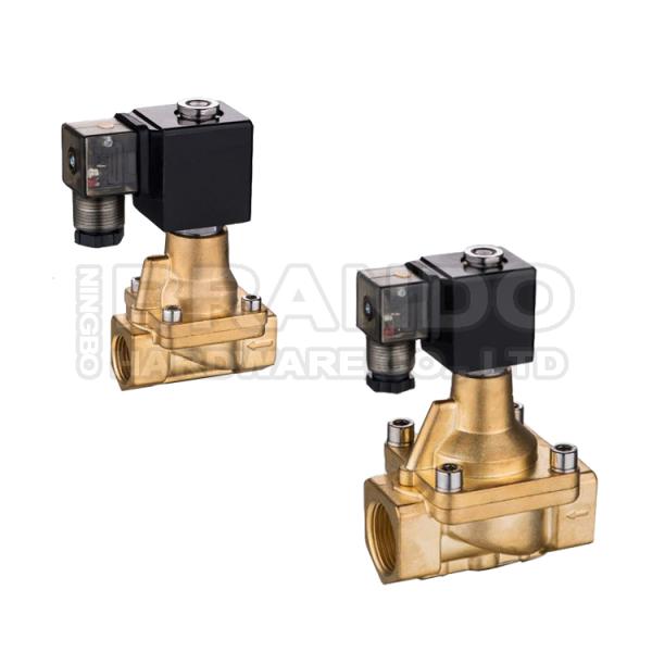 PU220A-06 Shako Type 2/2 Way NC Brass Solenoid Valve 3/4'' 24V DC