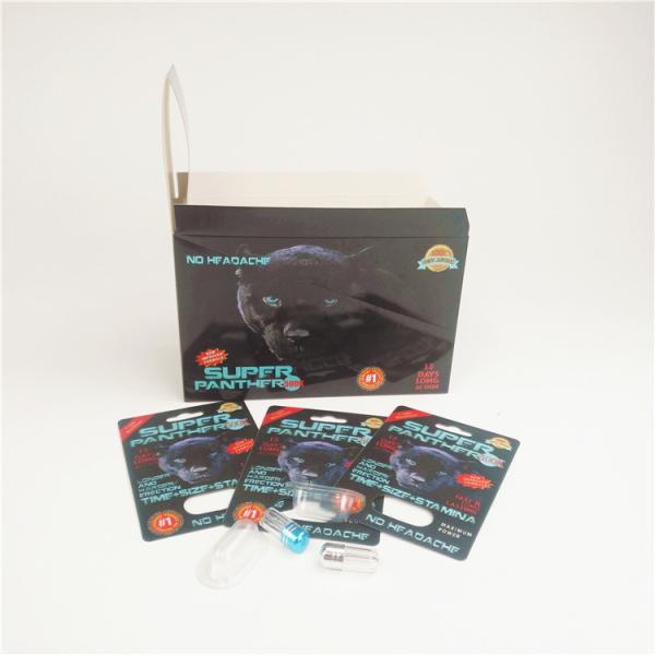 Libigrow 3d Lenticular Rhino Sex Pill Card 200mic Blister Paper Cards