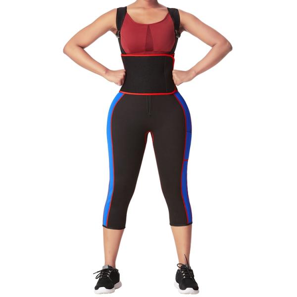 High Waist Fitness Leggings Bodysuits for Women Custom Logo Slim Shapers by HEXIN 2021