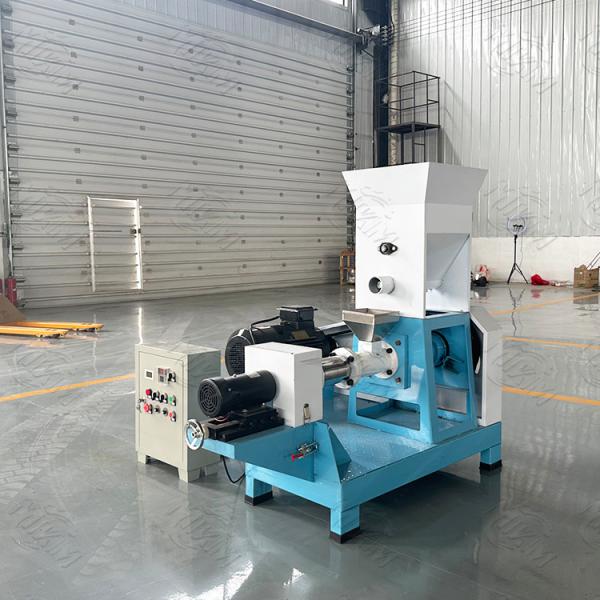 Multifunction Stainless Steel full automatic Pet Food Extruder / Feed Pellet Extruder