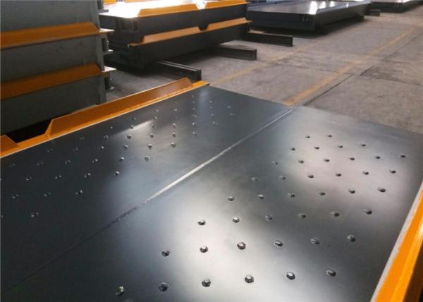 Thickness 12MM ZEMIC Load Cell Truck Weighbridge 3X21 Meters ISO9001 Standard