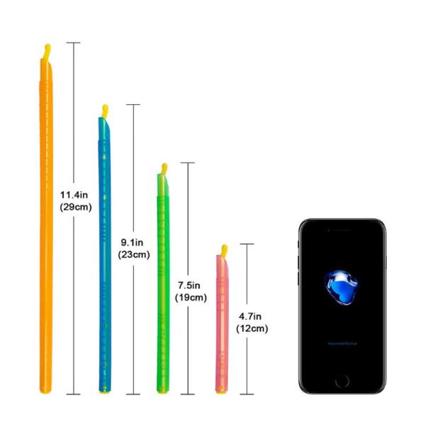 Multicolor 4 Sizes Plastic Bag Sealer Sticks For Kitchen Food Storage