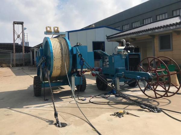 Overhead Line Conductor Stringing Machine Tools Cable Pulling Tensioner