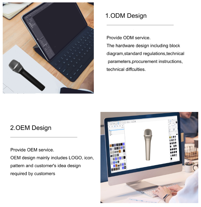 Караоке микрофона 12mv/PA студии дома ODM OEM поя Mic