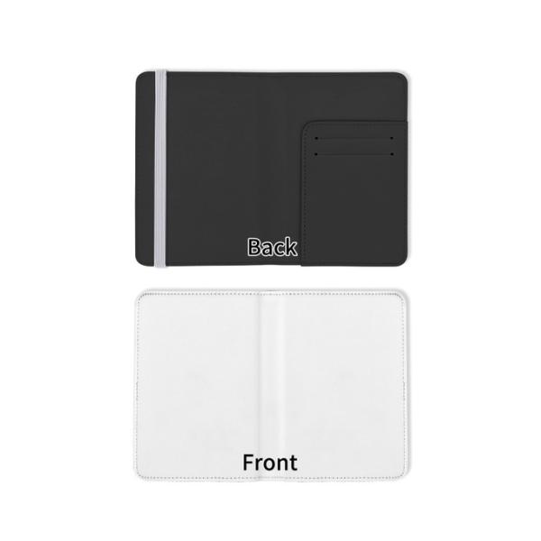 Custom Full Image Printing Colorful Sublimation Blank Leather Passport Cover And ID Card Holder