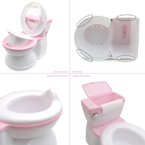 Childrens Training Toilet Mini Toilet Kids Toddler Potty Training EN71 Test Certified