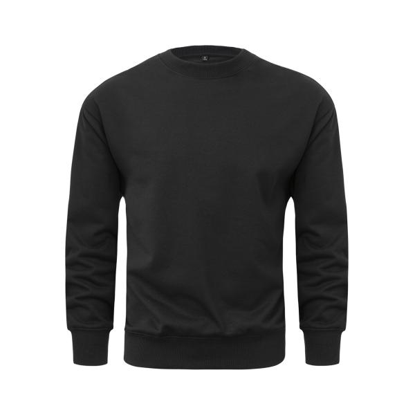 XMAMLON 320G Men's Polyester / Cotton Sweatshirt for Men Collarless Crewneck hoddies