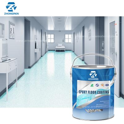 Chemical Resistance Epoxy Floor Coating Two Components Waterborne Epoxy Paint