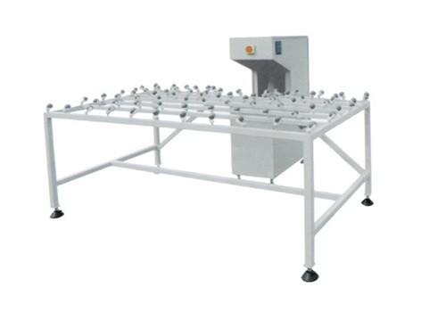Abrasive Belt Edge Grinding Machine , Double Glazing Production Big Capacity