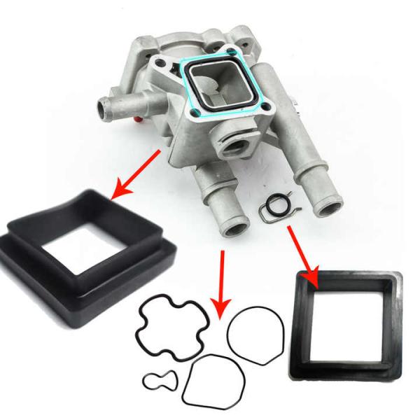 Custom Silicone Rubber Seal Flat Head Gasket Waterproof Silicone Rubber Seal Gasket