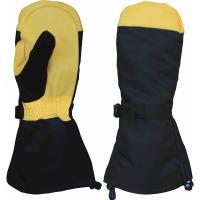 Barrière Ski Gloves en cuir 3M Insulation Inserted d'humidité de peau de daim