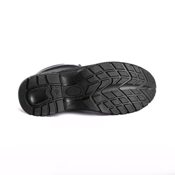 Shengjie Steel Midsole Genuine Leather Upper Embossed Cow Leather for Comfortable Footwear Safety Shoes