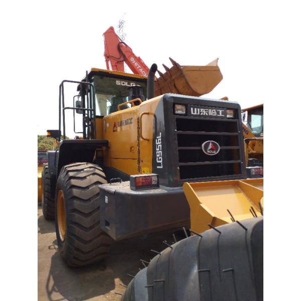 SDLG 956L Used Wheel Loader 20000 KG Machine Weight Japan Original Hydraulic Machine