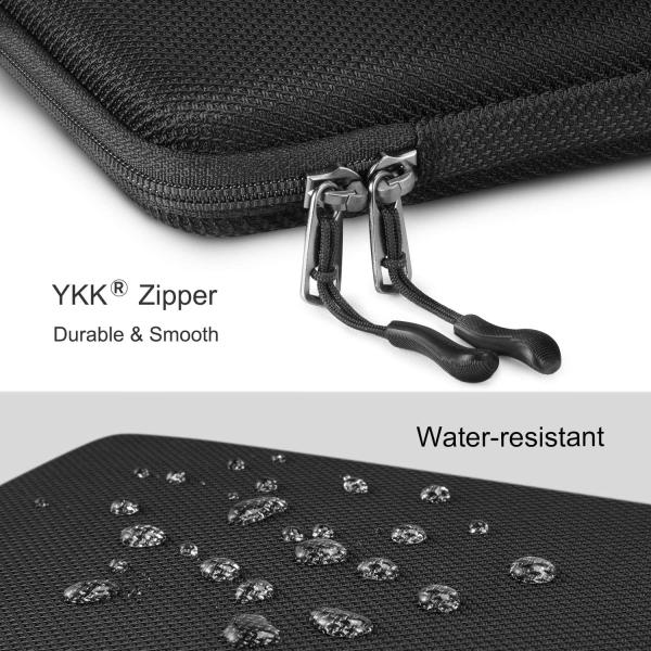Water Resistant 13 EVA Laptop Protective Case 1680d Polyester Surface