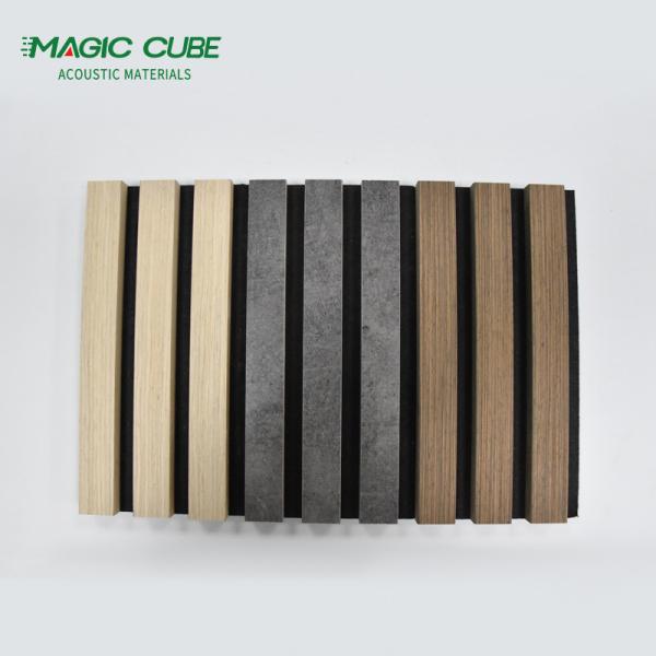 Professional Felt Polyester Akupanel natural veneer Wooden Interior Decoration Wall Sustainably
