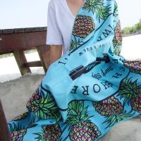 Vente en gros de Microfibre Amazon Touche de plage personnalisée populaire